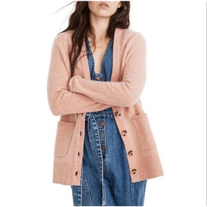 Madewell Donegal Maysfield Merino Wool Cardigan Sweater XS